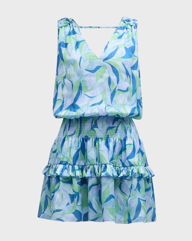 Printed Kiara Mini Dress